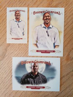 4 Michael Jordan Goodwin cards