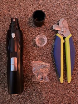 pet dog nail grinder and clipper rechargeable