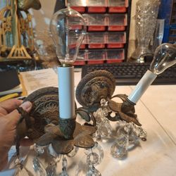 Antique Brass Wall Sconces