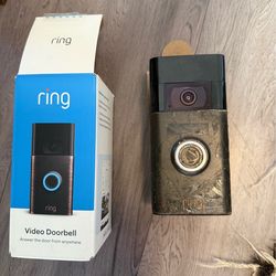 Ring Video Doorbell (Used + Accessories Included)
