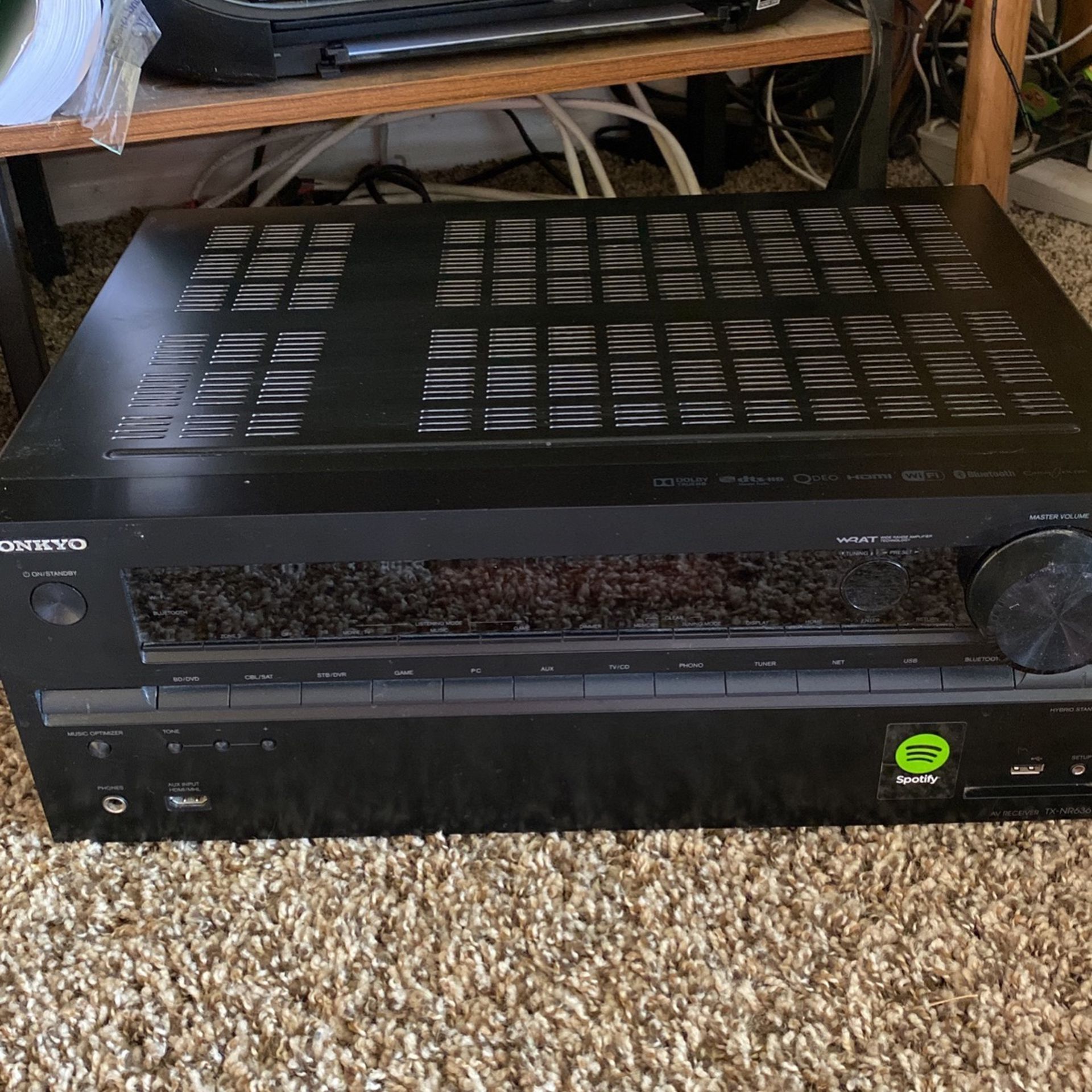 Onkyo Av Receiver And Klipch Subwoofer