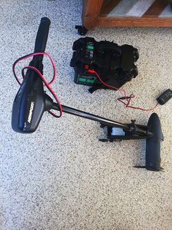 Newport Electric Trolling Motor with Battery