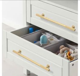 Brushed Gold Cabinet Pulls and Handles 10 Pack