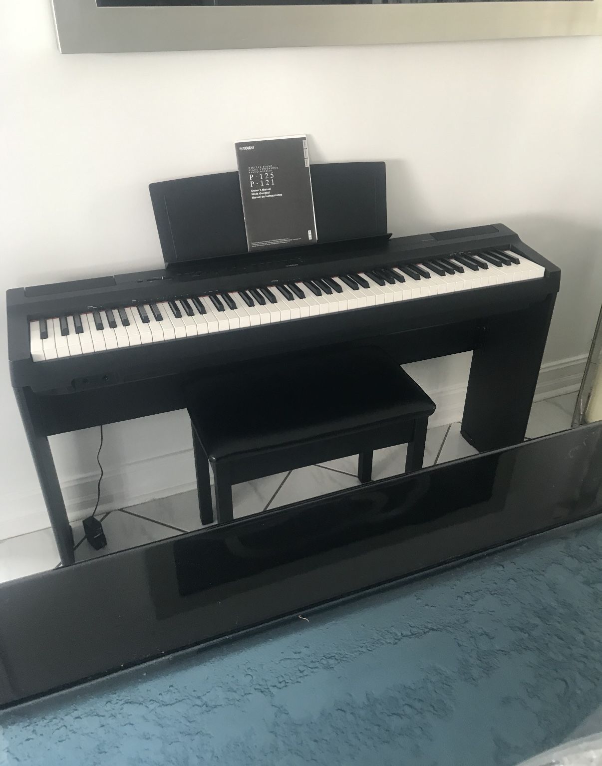 Yamaha P-125 Digital Piano – Like New