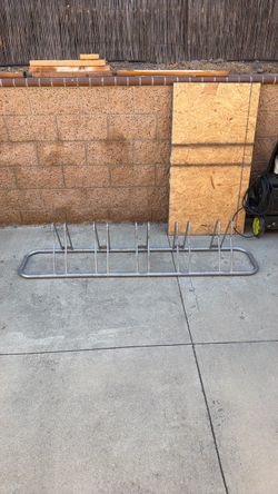 Multi-Bike Floor Parking Rack
