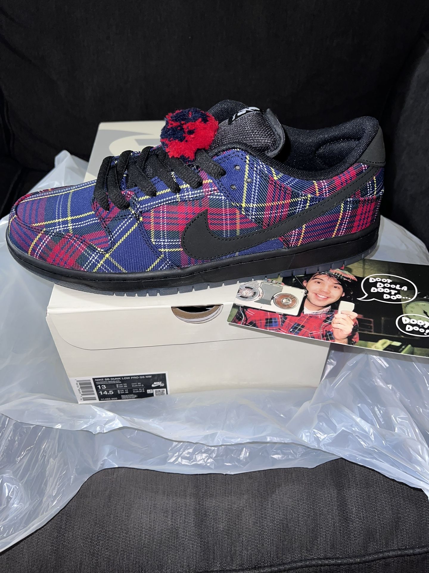 Nike Dunk SB Nardwuar sz 13