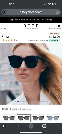 DIFF Sunglasses $50 Firm 