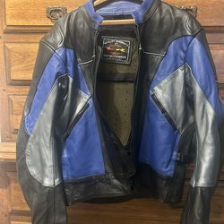 Men’s Classic Easy Ride Heavy Duty Leather  Jacket