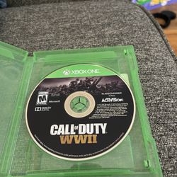 Xbox One call of duty WWII