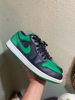 Air Jordan 1 Low Lucky Green , Authentic Size 11.5