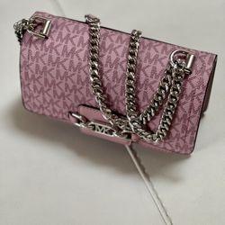 Michael Kors Leather Crossbody Bag