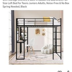 Full Size Loft Bed New