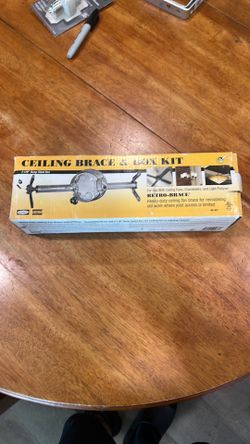 Celling brace & box kit