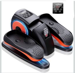 Under Desk Elliptical Machine, Electric Elliptical Leg Exerciser for Seniors wit