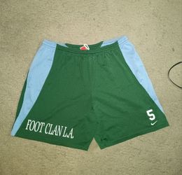 Nike Team Shorts Size Large Green