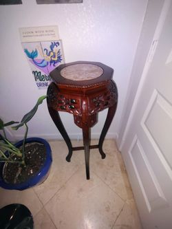 Chinese rosewood stand