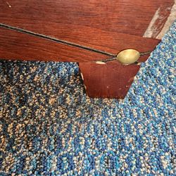 Wooden Coffee Table With Storage  Size 38/20/18