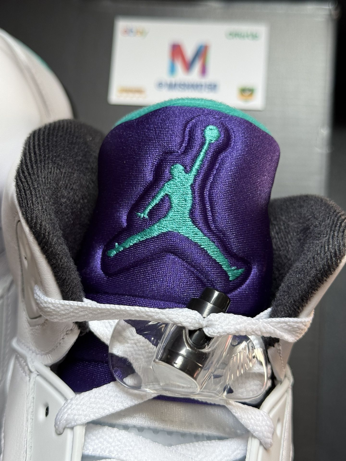 Air Jordan Retro Grape Men's Size 13 Nike Grapes Black Metallic