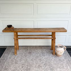Large Antique Pine Table