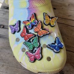 butterfly jibbitz / cute crocs charms