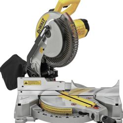 DEWALT Miter Saw, Single Bevel, Compound, 10-Inch, 15-Amp