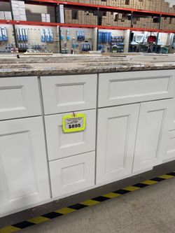 60" vanity blanco SALE