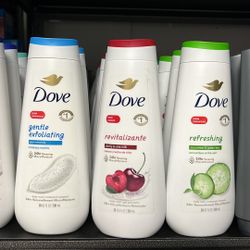 Dove bodywash 20oz (selling By Each)