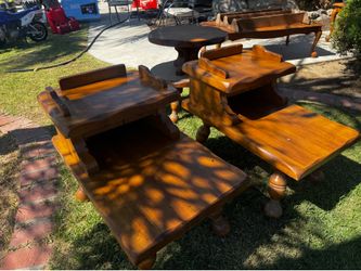 MCM Side tables and coffee table.