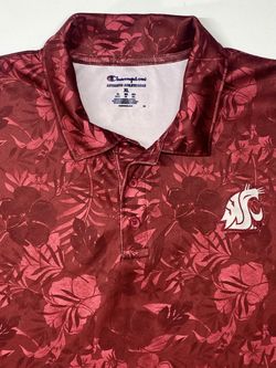 Men's WSU Polo Shirt, Size XL Washington State Cougars