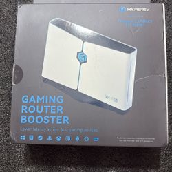 HYPEREV Wi-Fi Gaming Router Internet Booster for PC & Consoles