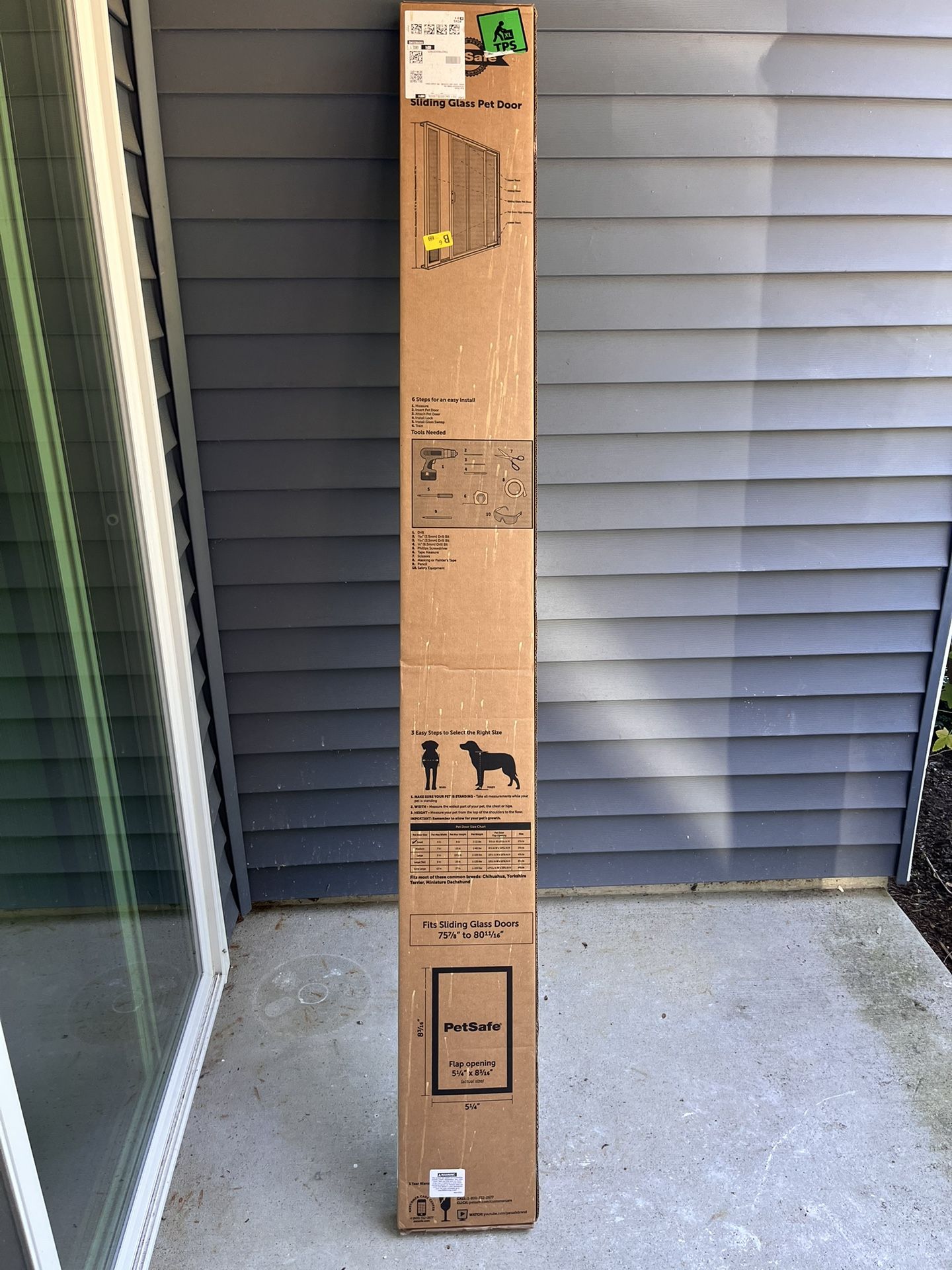 Sliding Glass Pet Door