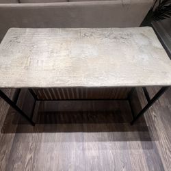 Concrete Counter-Height Bistro Table – Excellent Condition