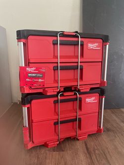 $115 EACH PACKOUT 22 in. 2-Drawer Tool Box with Metal Reinforced Corners