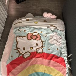 Hello Kitty Girls Bed 