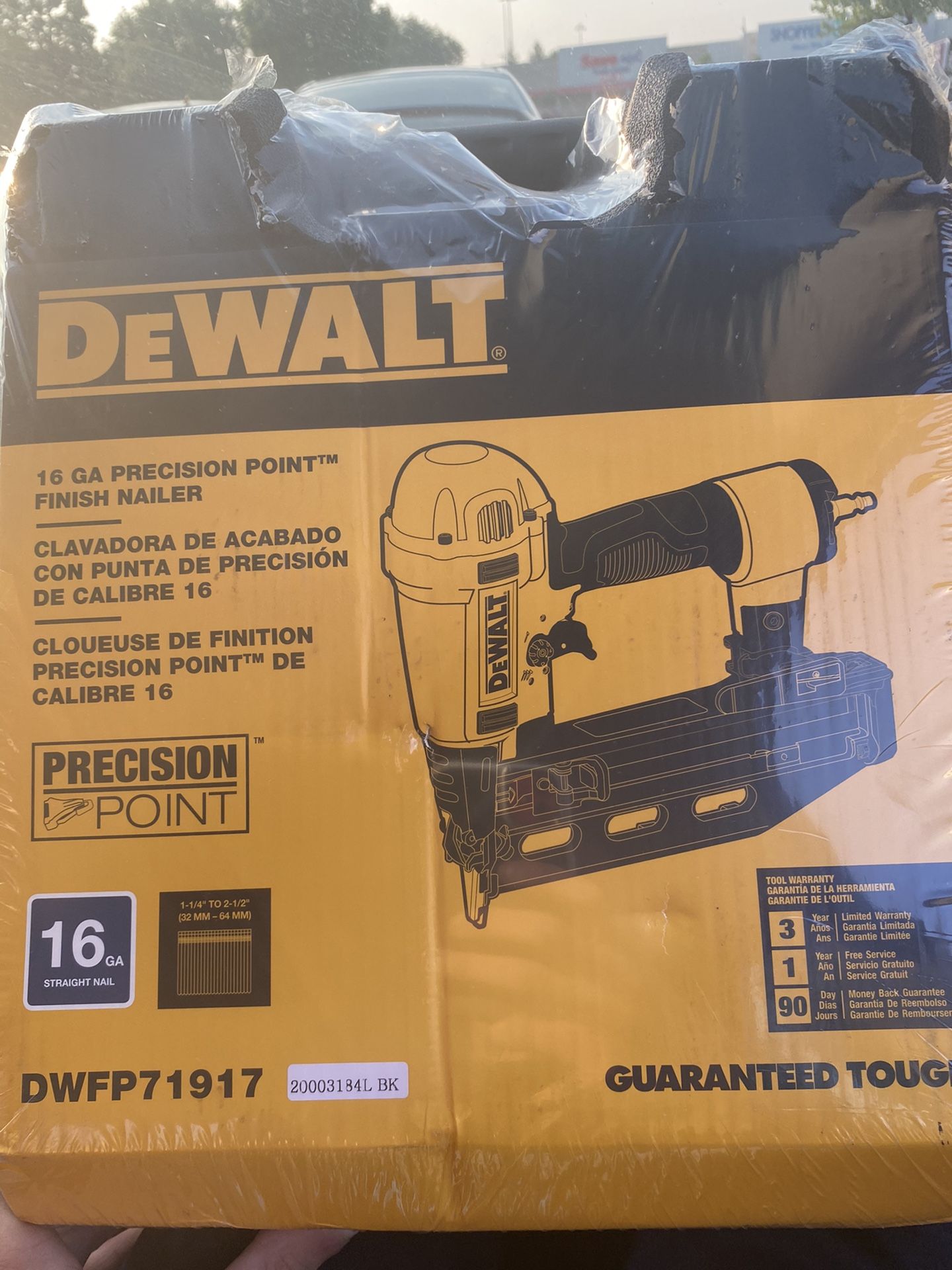 Dewalt nail gun