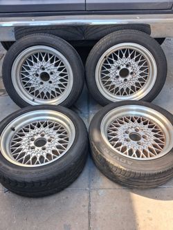 16"mesh BBS wheels 5x4.5 Toyota ford Dodge projects Nissan 15" BBS