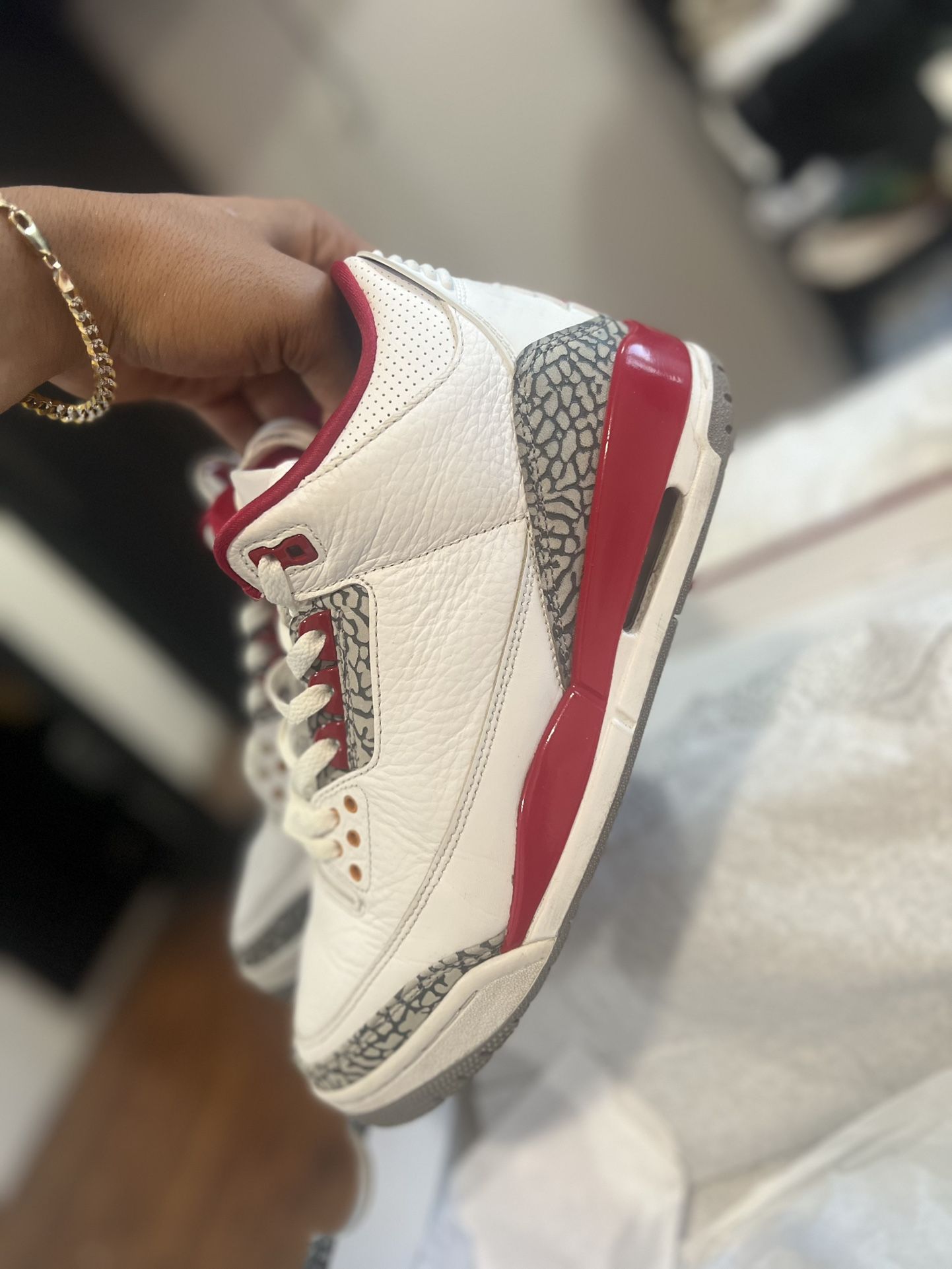 Jordan 3 Cardinal