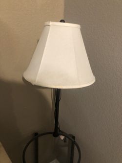 Nighstand Table with lamp