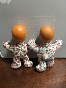 McDonalds Vintage Mattel MAGIC NURSERY BABY DOLL Pink Holly Hearts 5" 1993 lot 2