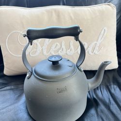 Vintage CALPHALON Anodized Aluminum Tea Pot Kettle 2 Qt (Made in Ireland)