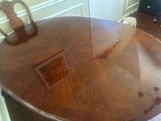Dining room table and chairs