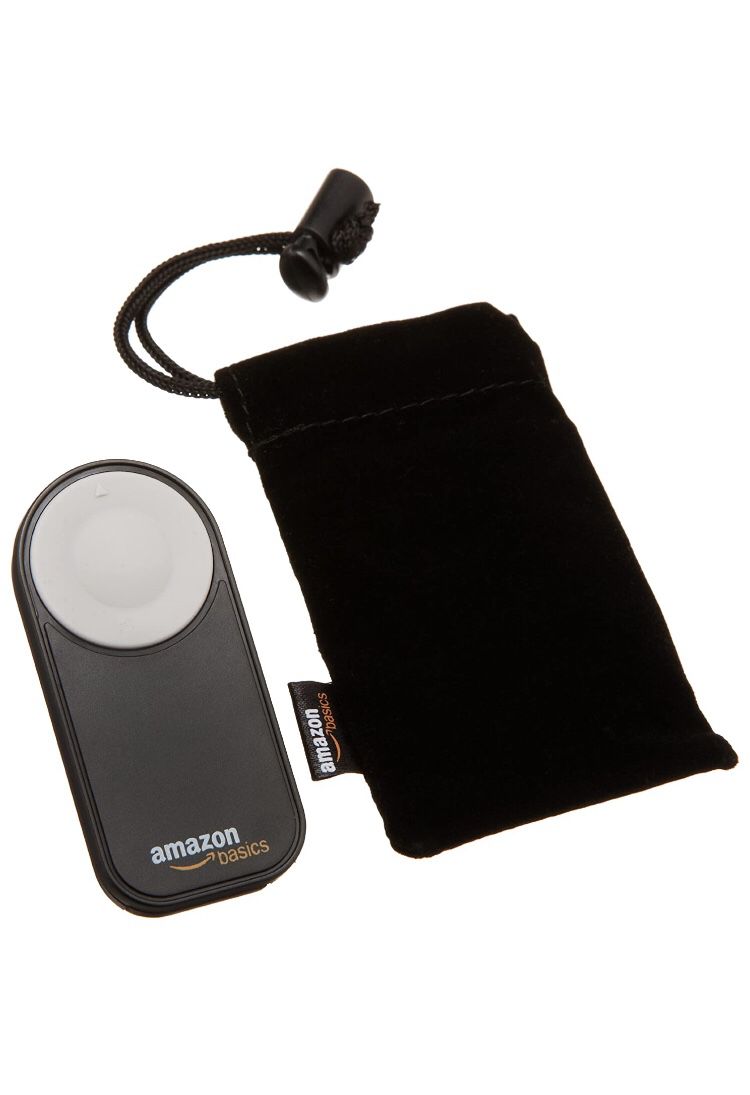 AmazonBasics Wireless Remote Control for Canon Digital SLR Cameras (for specific canon cameras)