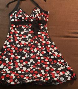 Polka-dot Pin-Up Dress, size XL