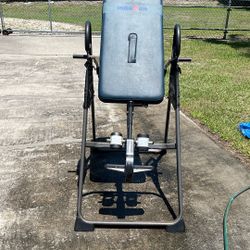 Iron Man inversion table