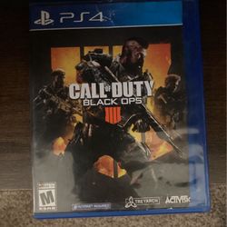Call of Duty Black Ops 4 PS4