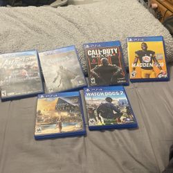 PS4 Games ‼️READ DISCRIPTION‼️