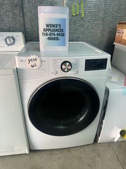 FRONT LOAD LG THINQ GAS DRYER