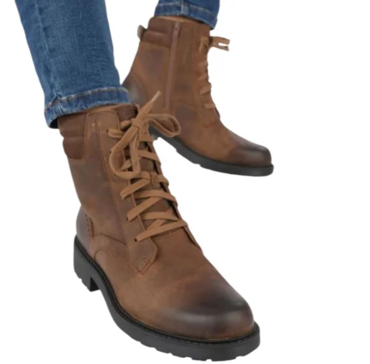 NEW CLARK Orinoco2 Spice Leather Boots Size 7.5