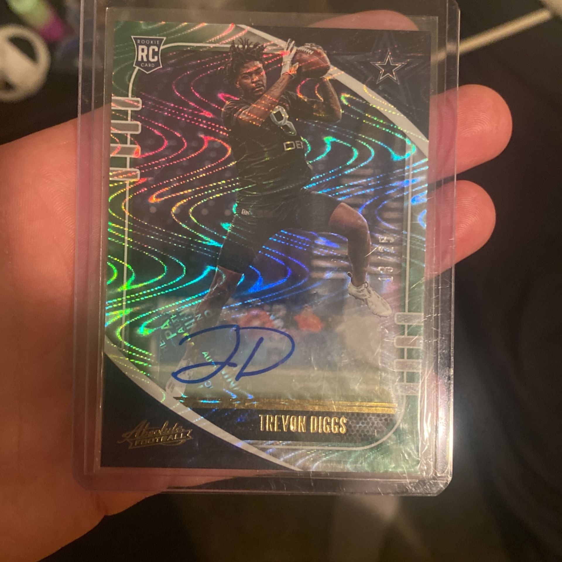 Trevon Diggs Rookie Auto /25 Absolute