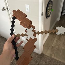 Minecraft sword and bow